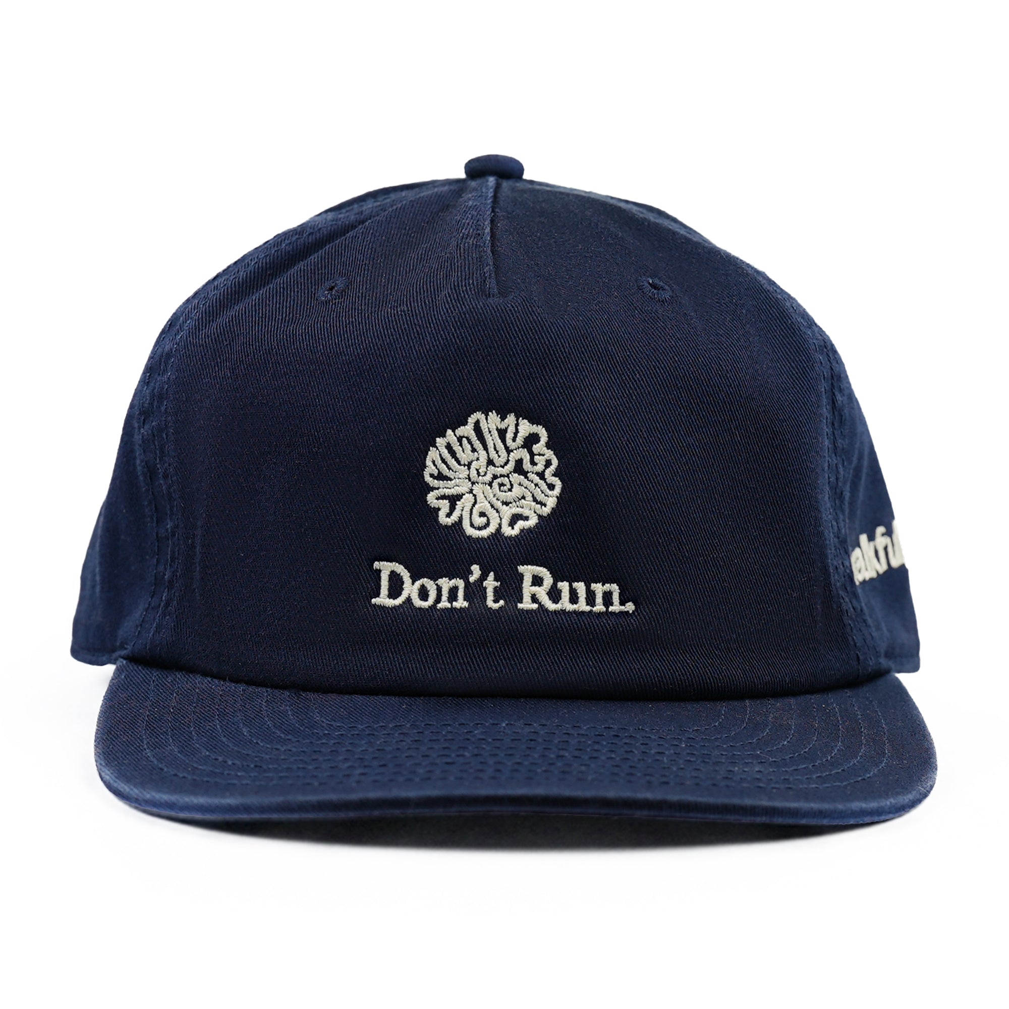 Don't Run Cap - Navy